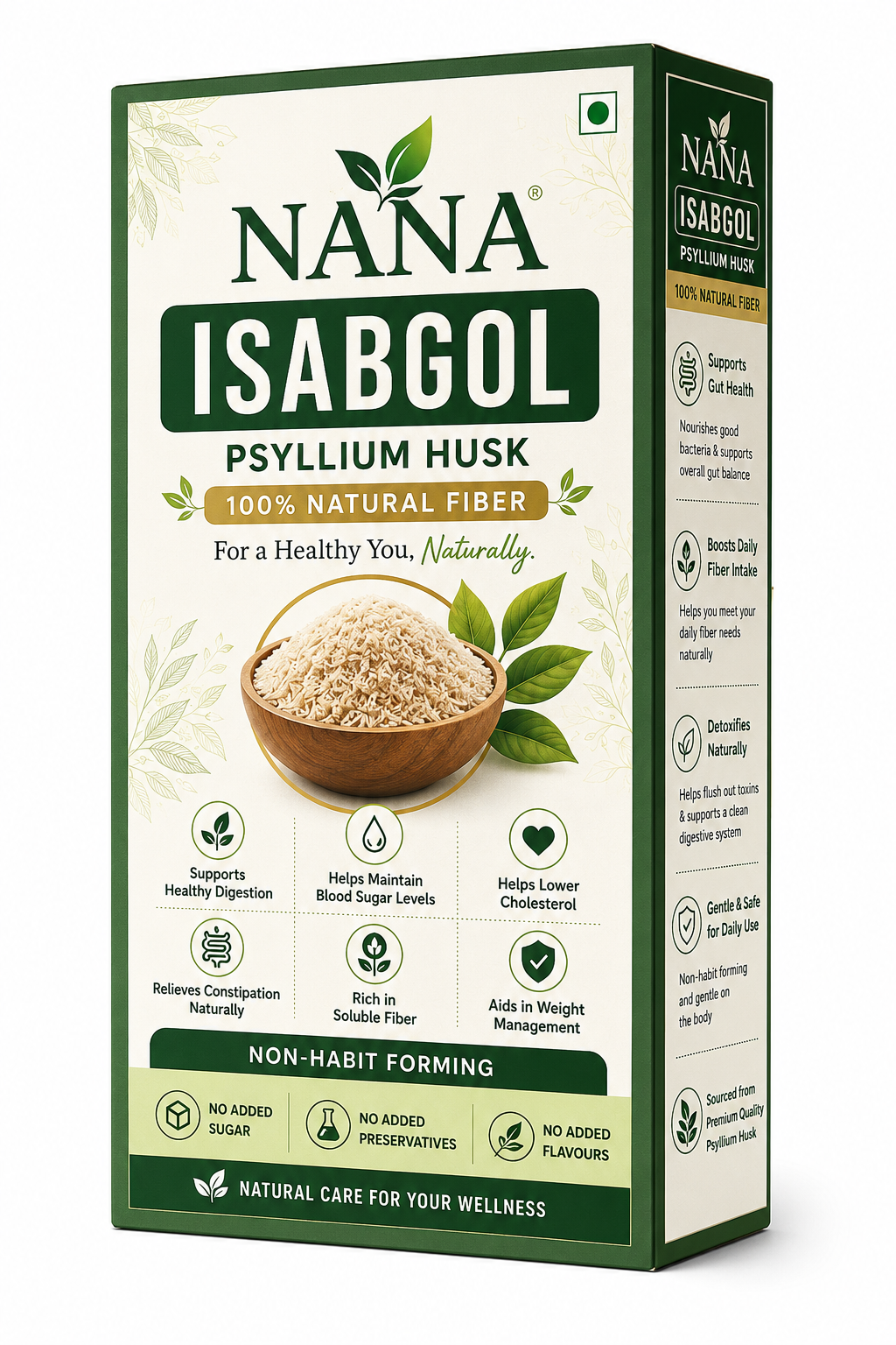 NANA Isabgol Psyllium Husk